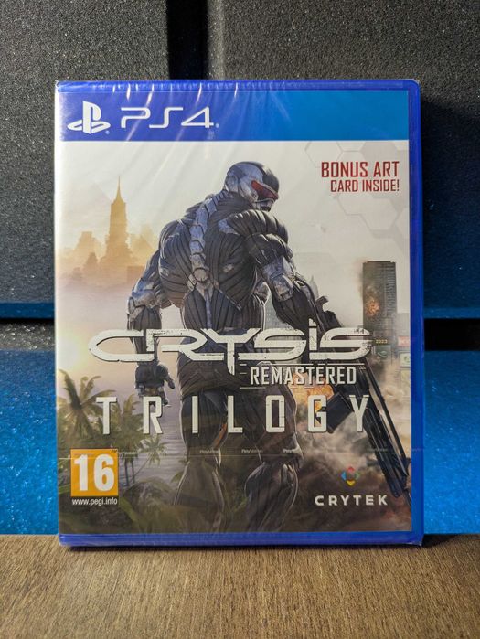 Crysis Remastered Trilogy PS4 / PS5 - trzy strzelanki, zestaw PL