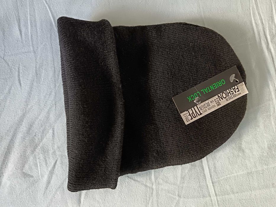 Gorro preto novo