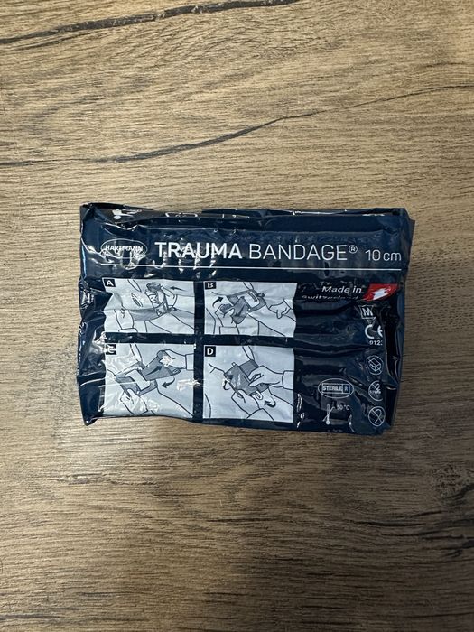Ізраїльський бандаж Hartmann Trauma Bandage 10 см (4”) Новий