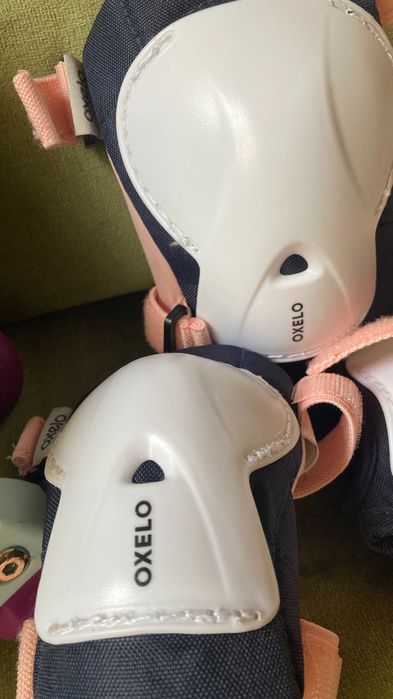 Patins em Linha Frozen + Kit Proteção 26-30