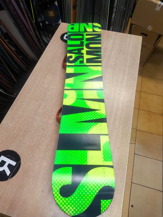 Salomon pulse 152 cm z wiązaniami