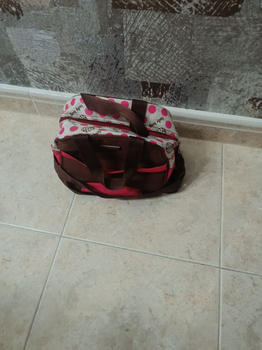 Mochila e lancheira Lady Bug