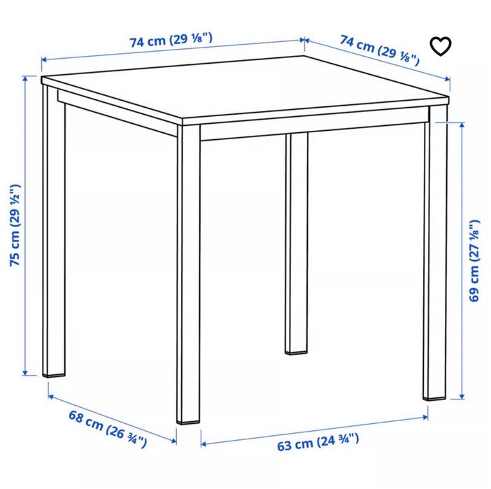 Mesa e 3 bancos em bom estado