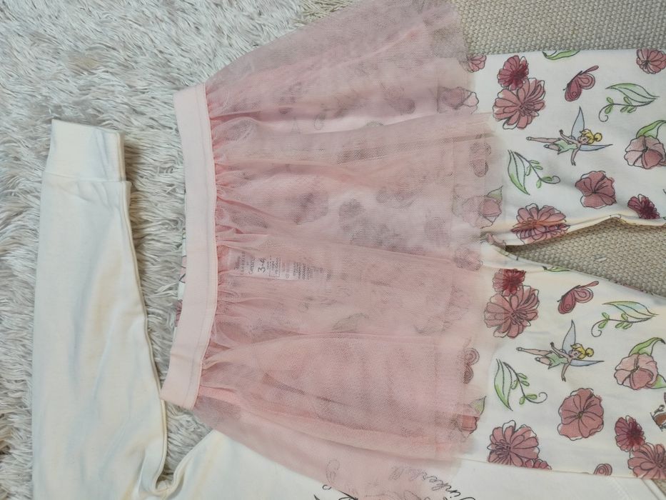 Komplet dla dziewczynki dzwoneczek 98-104