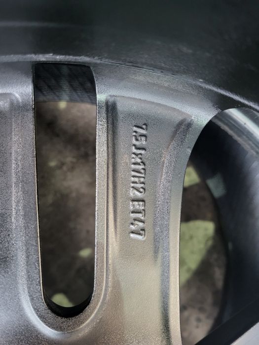 Alufelgi 5x112 17cali VW Audi Skoda Seat  Czarny Mat