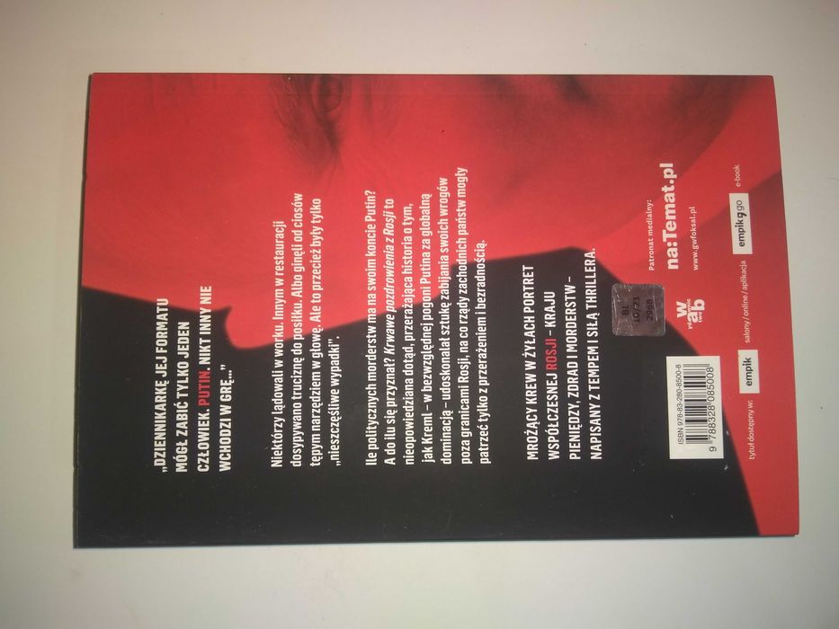 Dobra książka - Krwawe pozdrowienia z Rosji H. Blake (NOWA) (N1)