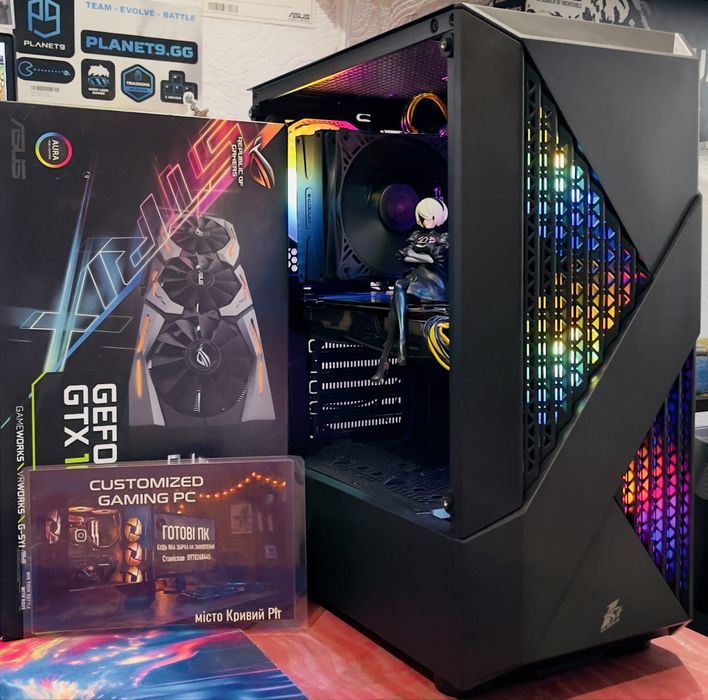 Игровой пк/PC/i5 10400f / SSD+HDD/GTX 1070-8 GB ! ROG STRIX