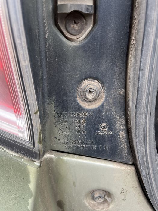 Ліхтар/Стоп задній правий/лівий SUBARU FORESTER III 220-20046 22020048