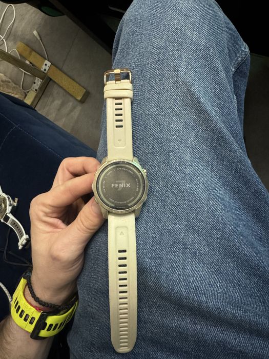 Zegarek Garmin fenix 7s sapphire solar