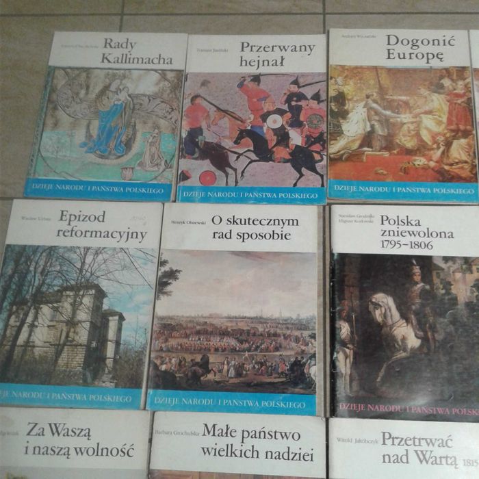 Zestaw 23 gazety Dzieje narodu i państwa polskiego cena za komplet