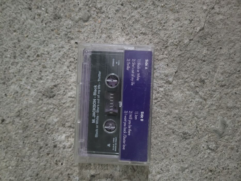 Cassete BLACK Michael Jackson