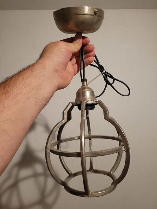 Lampa Industrial Metalowa Wisząca