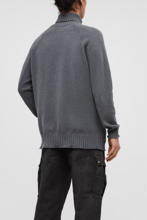 Stone Island Ribbed Wool Roll Neck