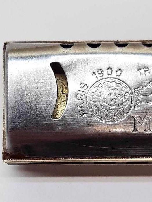 Губная гармошка M.HOHNER- PARIS 1900 TRADE MARK CHICAGO 1893