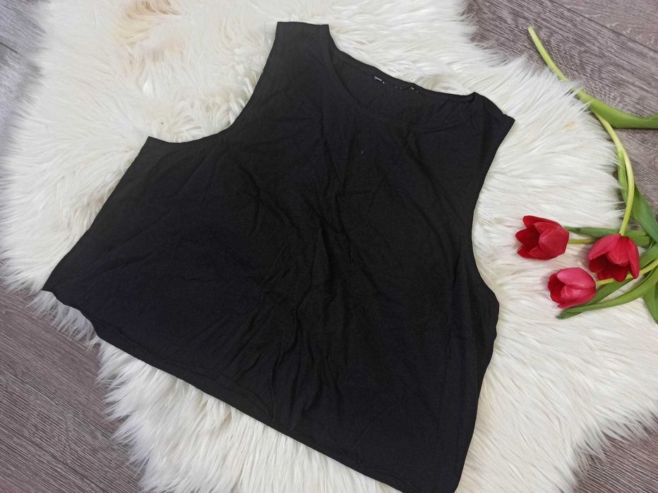 Top czarny loozny ASOS rozmiar uniwersalny