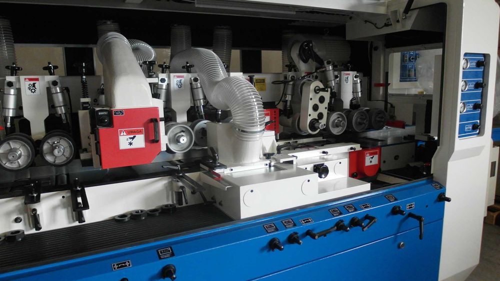 Strugarka czterostronna VANHOLD 2300 - 6głowic