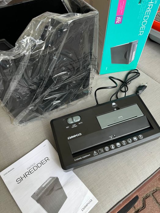 Nowa niszczarka do papieru