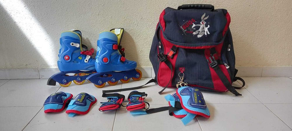 Patins em  linha , tamanho 31 , decathlon