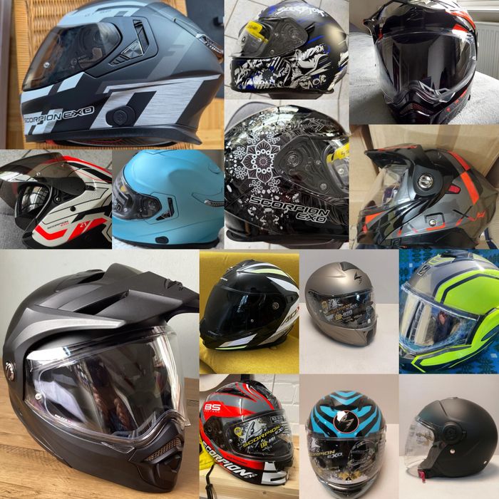 Мотошломи Scorpion exo GT SP,Adx-1, ADX-2 ,Tech,Z1, 920,491,490