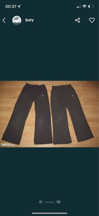 Spodnie NIKE roz. M + spodnie Adidas