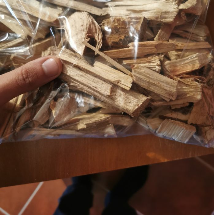 Estilha seca calibrada