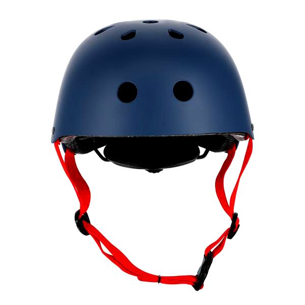 Mtw001-1 kask szaro-czerwony rozm. xs(48-52cm) nils extreme