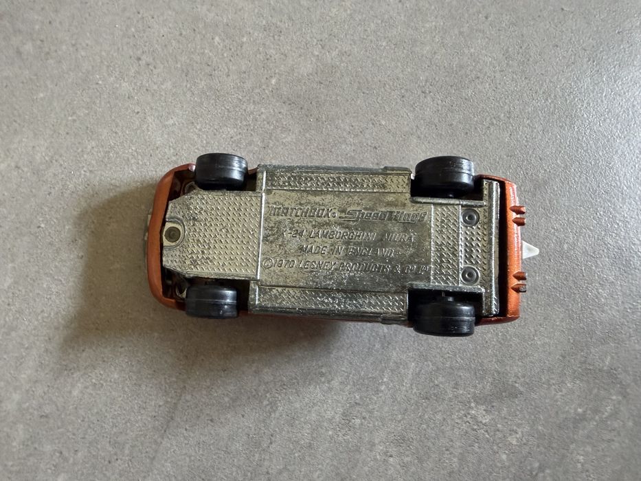 Model Matchbox Speed Kings Lamborghini Miura made in England