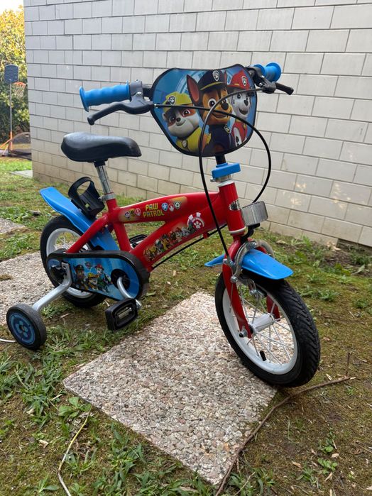 Bicicleta criança Patrulha Pata