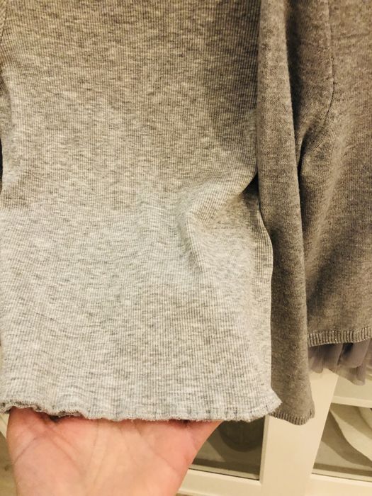 Bluzka swetek 110/116 - bluzka Reserved 110, sweterek H&M 110/116