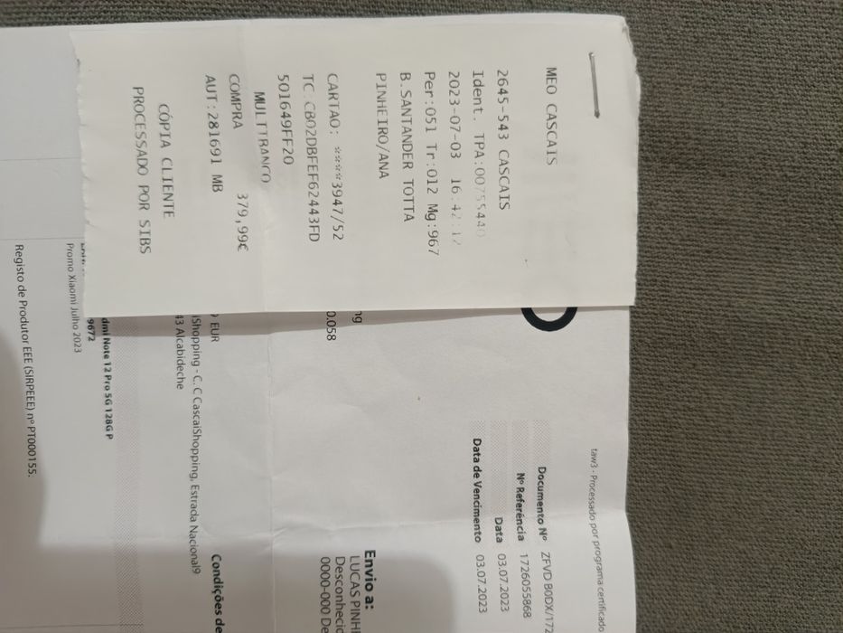 Xiaomi Redmi Note 12 Pro, 128 GB, Octa-core Dimensity, 6 GB RAM64284473736963121