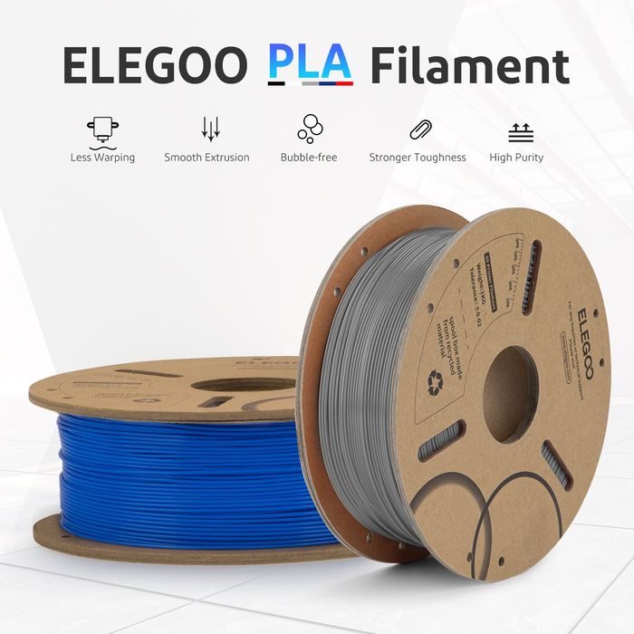 Распродажа остатков! Филамент ELEGOO 1 кг и Anycubic 1 кг