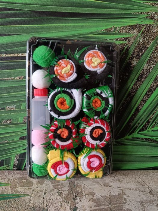 Zestaw skarpetek sushi