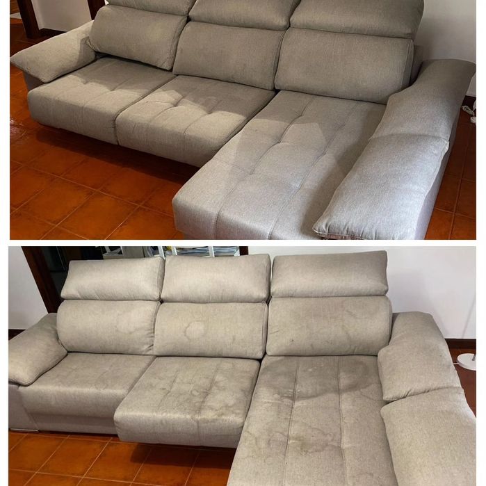 Limpeza e impermeabilização de sofás colchões carpetes tapetes