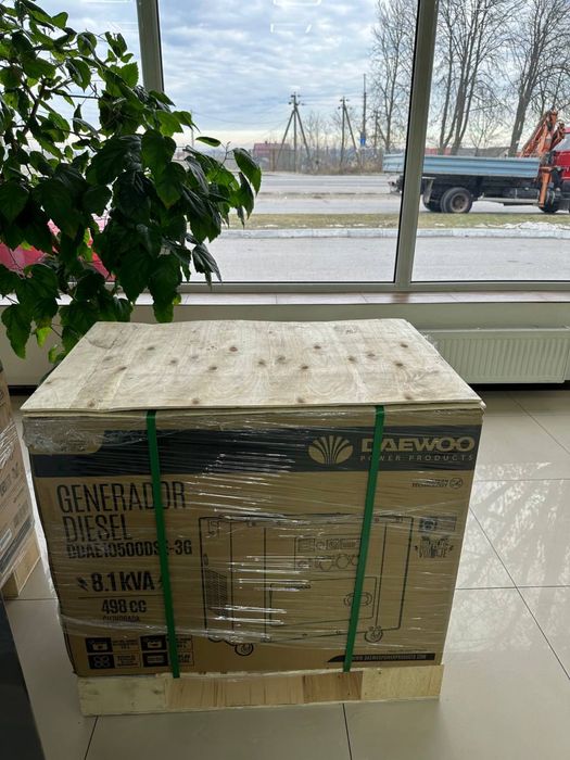Дизельний генератор Daewoo DDAE 10500DSE-3G, 8.1 кВт