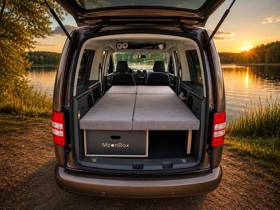 Zabudowa Kempingowa MoonBox łóżko do CADDY MAXI