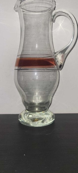 Conjunto de Jarra e 10 Copos Vintage – Estilo Mid-Century / Anos 50-60