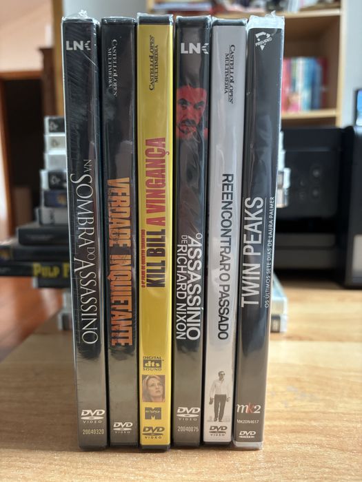 DVD novos e selados