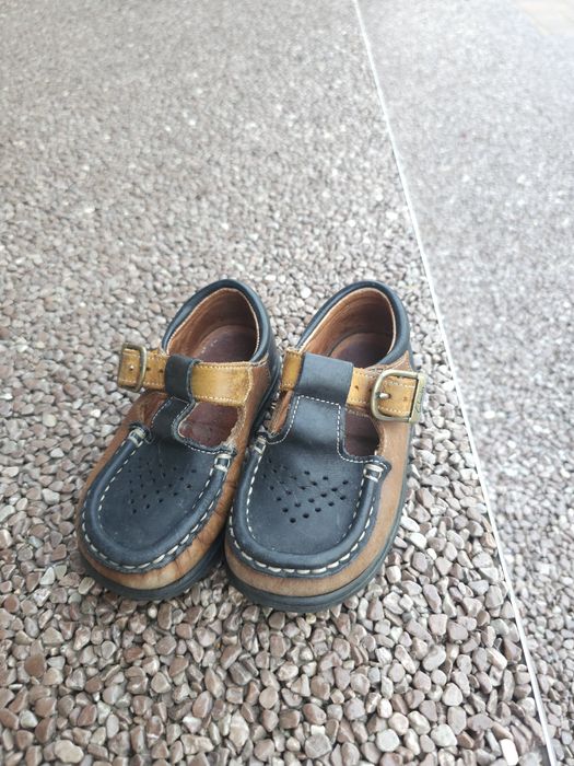 Skórzane Bucik mokasyny clarks r.23