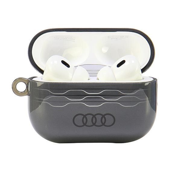 Audi IML Geometric Pattern AirPods Pro 2cover szary/gray AU-IM