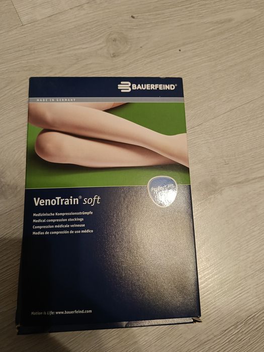 Pończochy uciskowe medyczne BAUERFEIND VenoTrain Soft – klasa CCL2
Ory