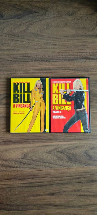 Pack DVDs Kill Bill 1 e Kill Bill 2