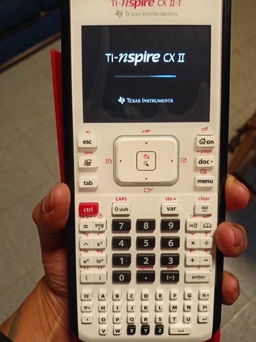 Calculadora gráfica Texas TI-Nspire CX II-T nova selada+Casio gráfica