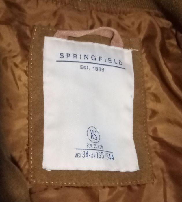 Casaco em camurça tamanho S como novo