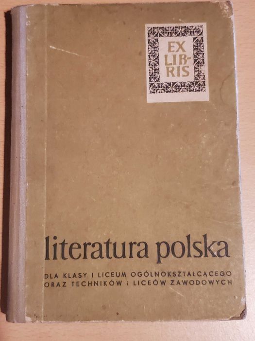 Literatura polska archiwalny podręcznik 1972