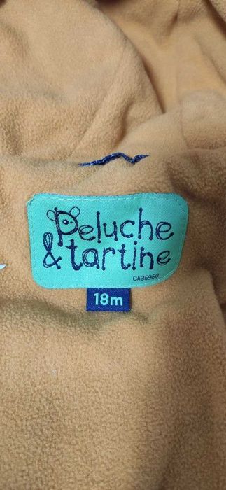 Дитячий комбінезон зимовий «Peluche&tartine» для дитини 18 місяців