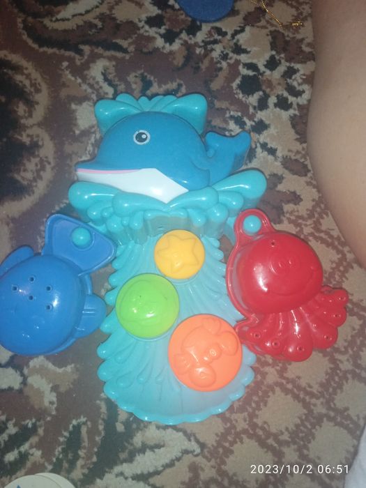 Игрушка для ванной и трек без машинки.