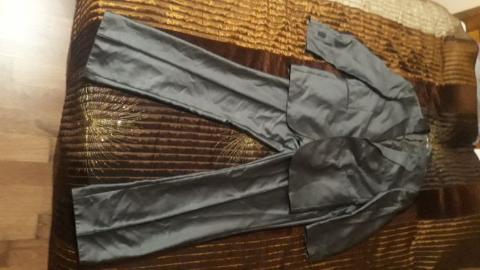 Garnitur męski kolor stalowy rozmiar 56