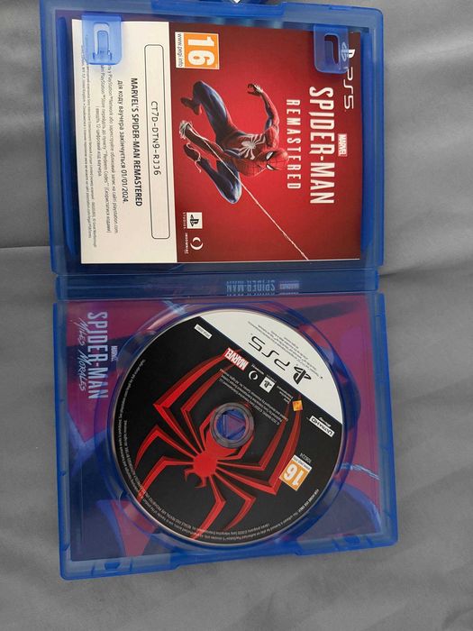 Диск PS5 Spider Man Miles Morales