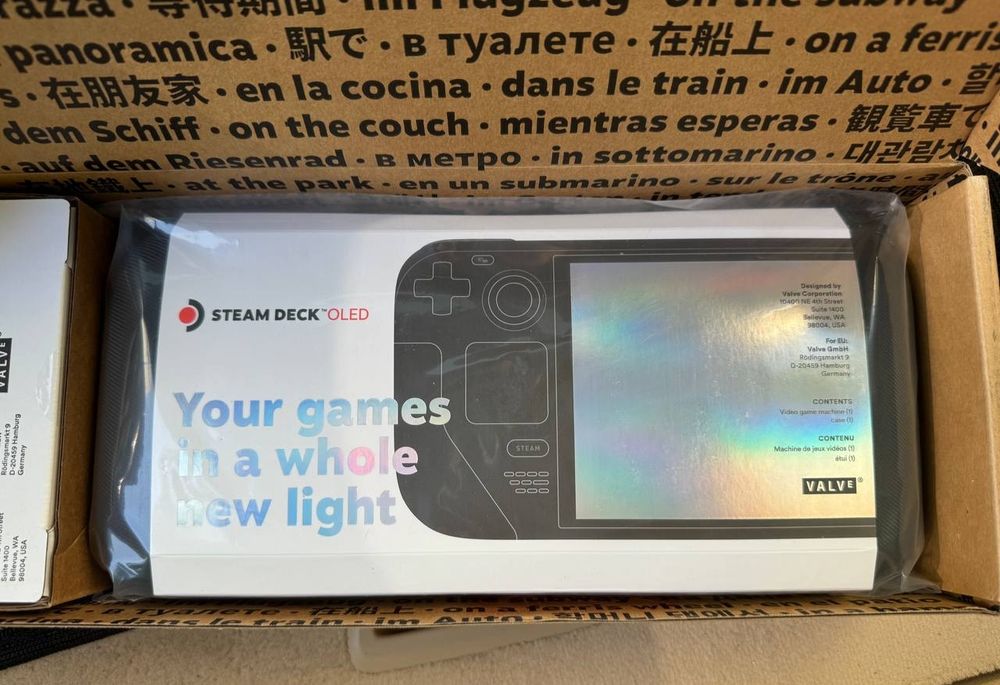 Приставка/Консоль Steam deck OLED 512gb/1Tb