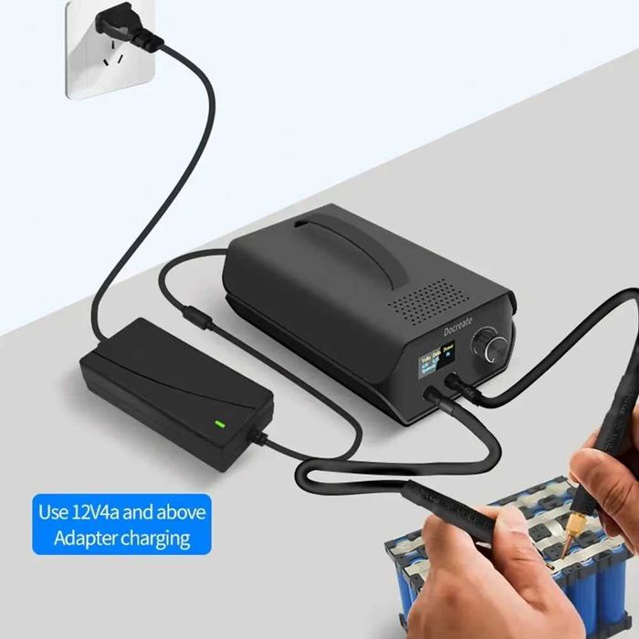 Акція! 8000W Акумуляторна / Docreate DO-02 Іоністорна Точкова Зварка